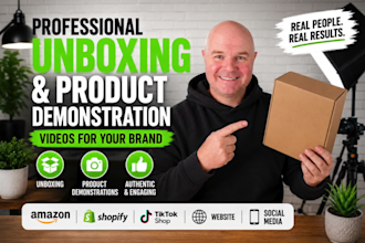 create amazon ugc unboxing and product demo videos