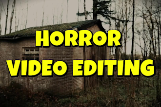 edit spine chilling horror and true crime videos