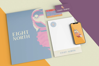 design a complete brand guide and corporate brand identity