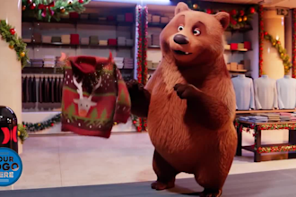 make happy holiday and christmas greetings video