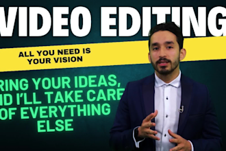 do professional video editing with pro voice over
