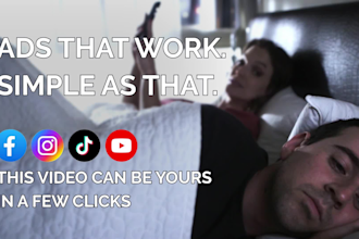 deliver this funny bedroom ad for tiktok reels and shorts