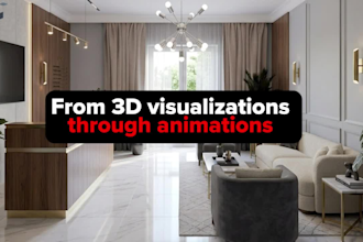 create photorealistic 3d interior visualizations