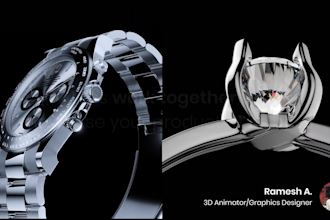 create 3d commercials of your product