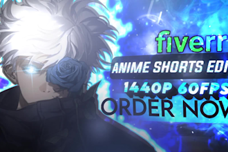 make smooth anime shorts edits