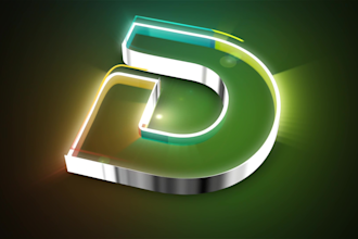create 2d and 3d logo animation intro and motion graphics