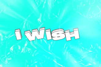 make trendy animated music lyric video for your song