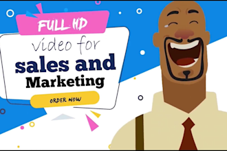 create an animated corporate video for sales