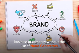 create business name, company name, brand name and app name