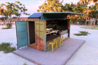 design shipping container homes, tiny houses, shops, restaurants, kiosk etc