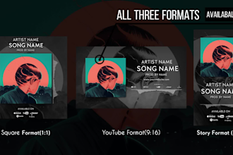 make all in one clean music visualizer or audio spectrum