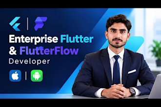 be flutterflow, android and enterprise flutter app developer