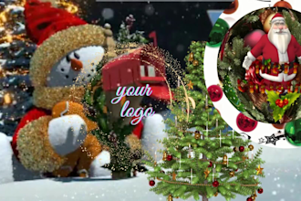 make this best christmas greeting video