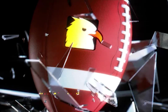 create custom sports logo intro animation video