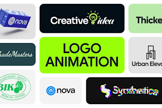 design a professional logo reveal animation