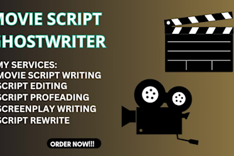 write screenplay, movie script writing, script writing as movie script writer