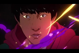 2d music video animation cartoon character animated 2d anime fighting memecoin