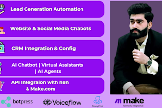 build custom ai chatbot in voiceflow, botpress, manychat