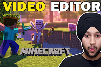 edit your minecraft videos or any game you like
