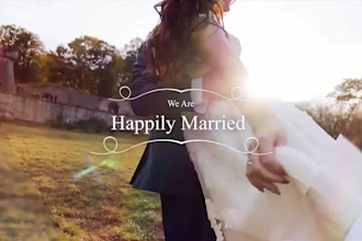 make wedding and any other video slideshows in HD and 4k