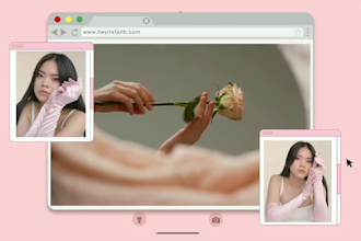 make aesthetic and cute intro and outro for youtube
