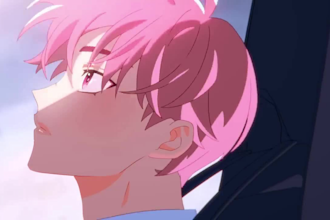 2d music video animation, 2d anime fighting, cartoon animation, japanese style
