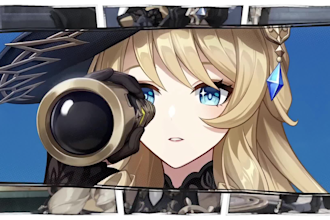 2d music video animation, anime animation, character design nsfw explainer video