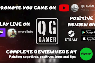 promote, test and review your game