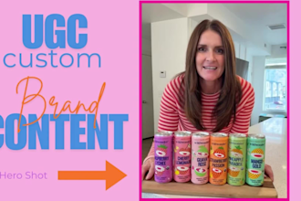 create mature female ugc videos for your brand