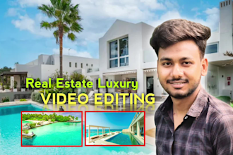 edit a cinematic luxury property video