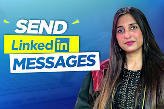 send messages to your linkedin connections for networking, marketing or outreach