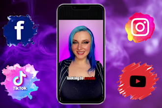 create ugc tiktok, instagram reels, video ads  direct response advertising