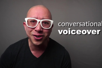 record a conversational american voice over that makes an impact