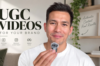 create authentic, high converting ugc videos in english french