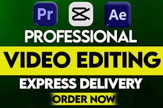 edit travel, sports, vlogs, youtube, instagram and all type of video editing