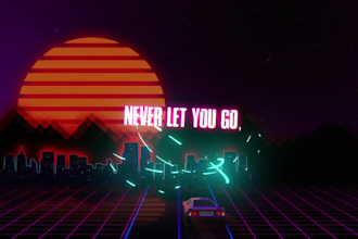 make an animated lyric music video for your song in 12 hours