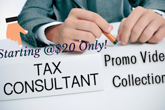 do tax accountant expert video or tax consultation service ad