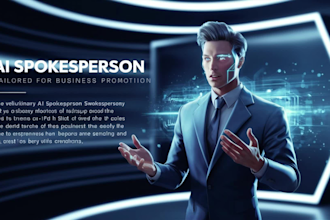 make ai spokesperson videos with human avatar