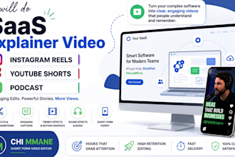 do saas explainer instagram reels video editing youtube short form editor