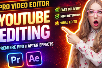 do edit your video in premiere pro and after effect