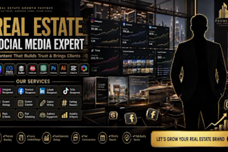 manage social media for real estate agencies with free demo