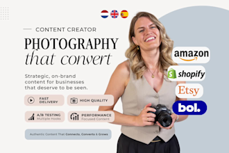 create professional product and authentic ugc photos