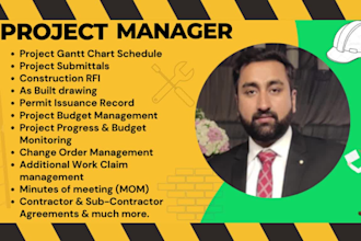 be project coordinator, project manager, technical manager
