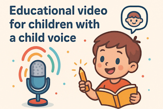 create calm, story based kids math educational videos