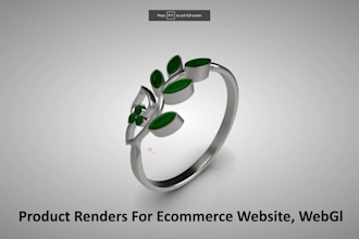 create 360 renders of your products for website