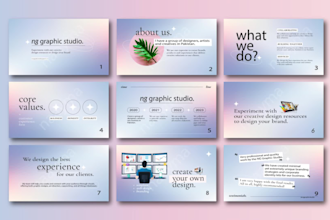 design powerpoint presentation, template or google slides