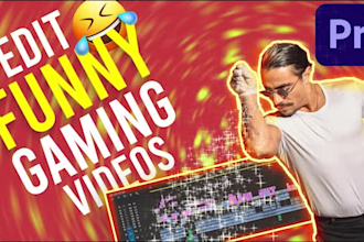 edit your gaming or any funny content