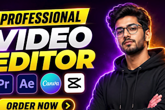 do youtube video editing, instagram reels, shorts and tiktok video editor