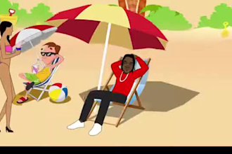 do 2d cartoon music video, 2d music video, 2d animation