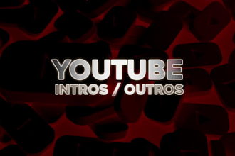 create a custom youtube intro and outro video